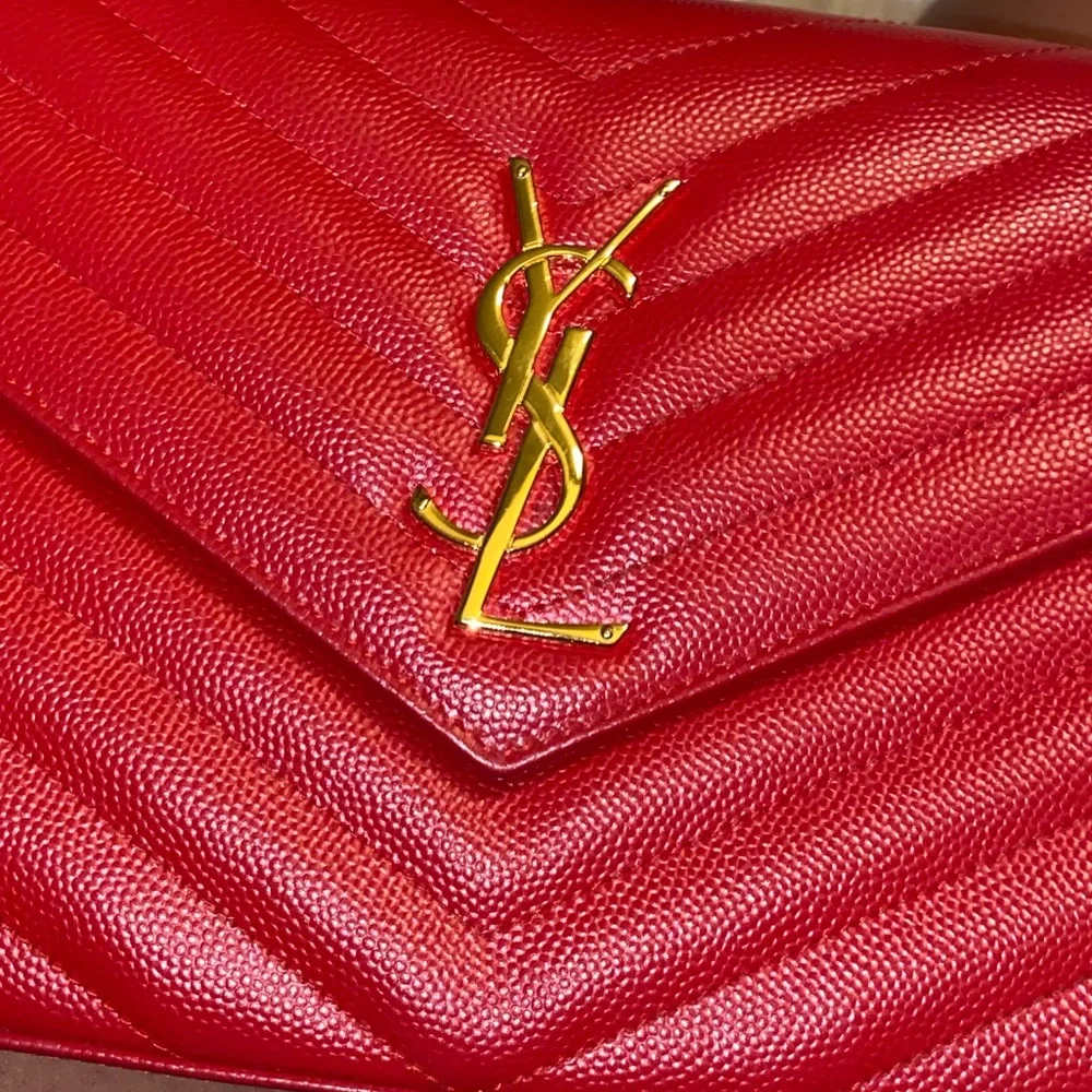 YSL Saint Laurent Monogram Chain Wallet - Picture 2 of 9